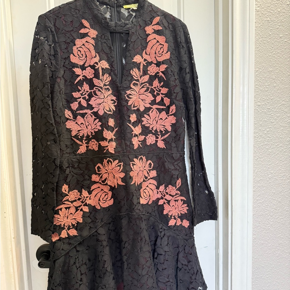 Gianni Bini Black Lace Dress